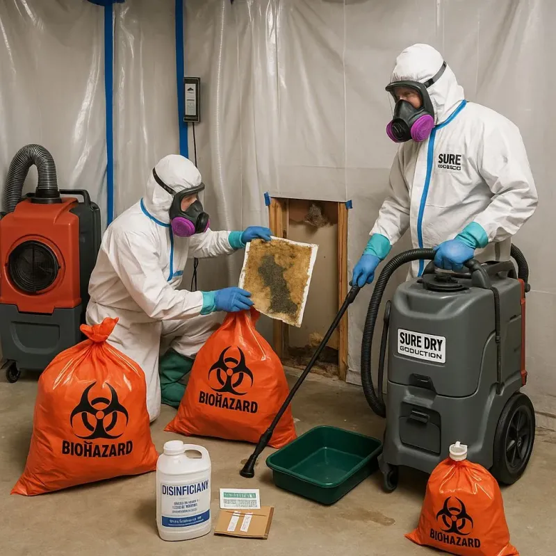Contaminated Water Handling Protocols process in Burnettown, SC