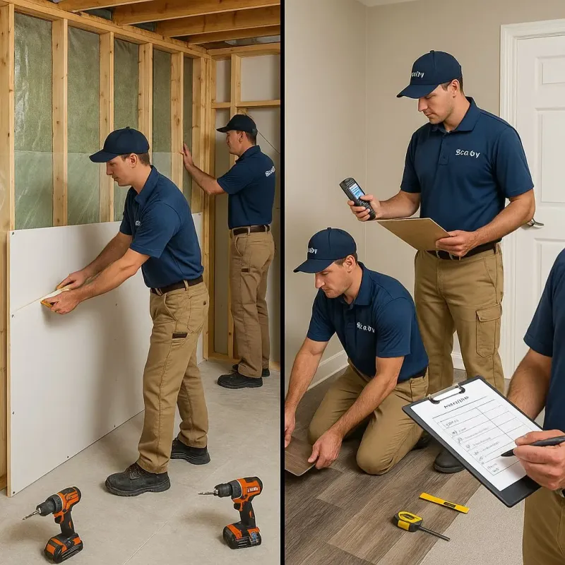 Repairs and Reconstruction process in Burnettown, SC