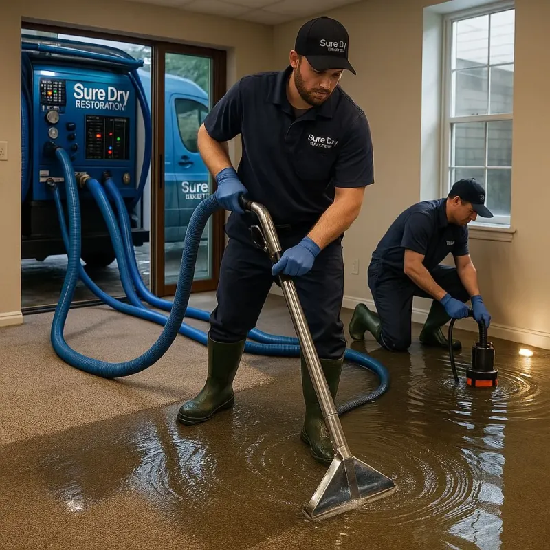 Water Extraction and Removal process in Burnettown, SC